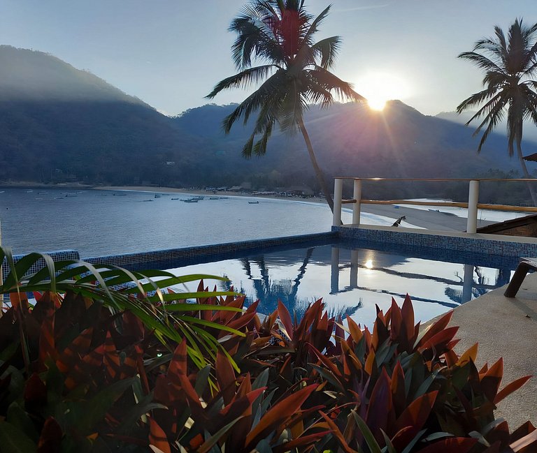 Villas Santa Cecilia Villa frente al mar en Yelapa
