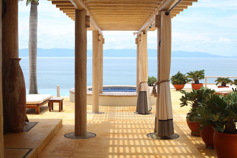 Villa en Punta de Mita sobre la playa