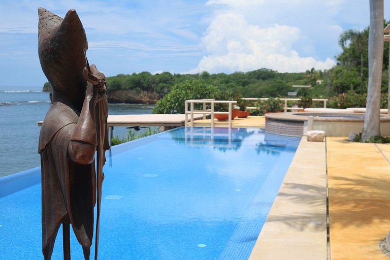 Villa en Punta de Mita sobre la playa