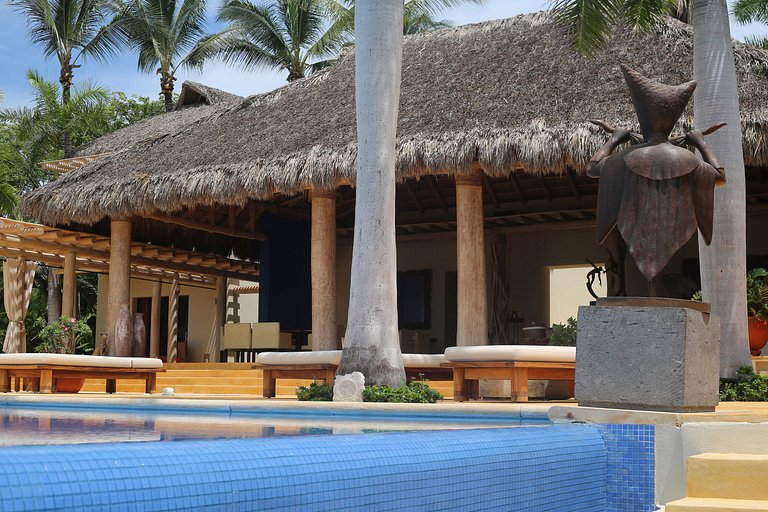 Villa en Punta de Mita sobre la playa