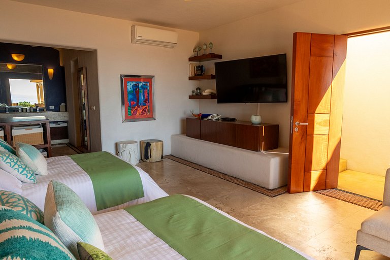 Villa en Punta de Mita sobre la playa