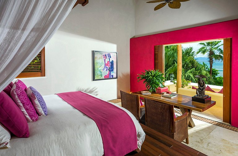 Villa en Punta de Mita sobre la playa