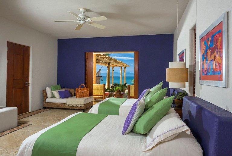 Villa en Punta de Mita sobre la playa