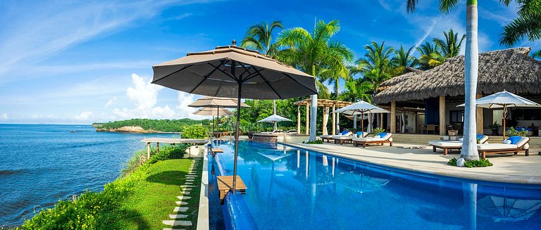 Villa en Punta de Mita sobre la playa