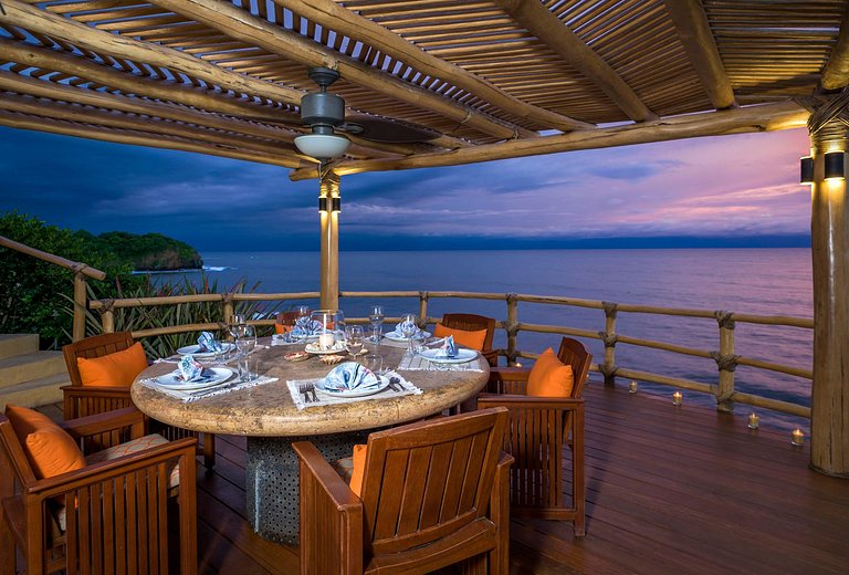 Villa en Punta de Mita sobre la playa