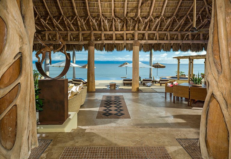 Villa en Punta de Mita sobre la playa