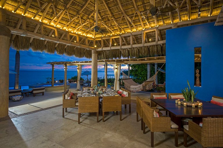 Villa en Punta de Mita sobre la playa