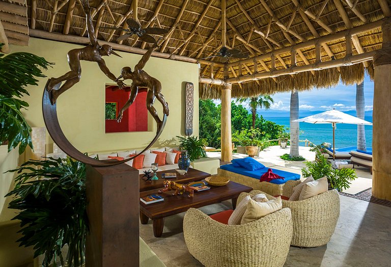 Villa en Punta de Mita sobre la playa