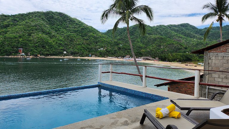 Villas Santa Cecilia Oceanfront villa in Yelapa