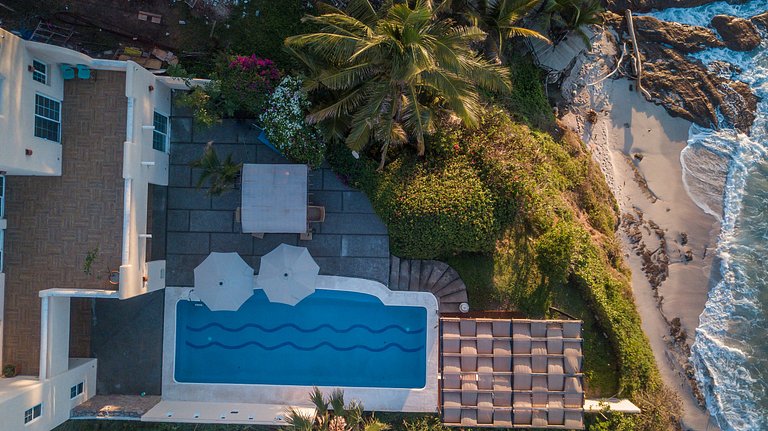 Casa en Litibú frente a la playa
